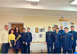 ПРОФЕССОР СГПИ Я.В. ПОГРЕБНАЯ – МОДЕРАТОР ЛИТЕРАТУРНОЙ ВСТРЕЧИ В СТАВРОПОЛЬСКОМ ПРЕЗИДЕНТСКОМ КАДЕТСКОМ УЧИЛИЩЕ