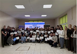 СТУДЕНТКА СГПИ ВЫСТУПИЛА КУРАТОРОМ НА ФОРУМЕ «ИСТОКИ» В ПЯТИГОРСКЕ